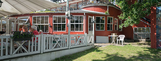 Bakken Restaurant Hvide Hest Facade