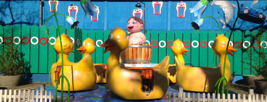 Bakken Boerneforlystelse Dizzy Ducks Aktivitet for boern