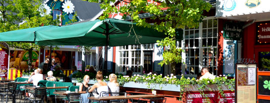 Bakken Restauranter Bakkens Perle Facade Udendoers servering