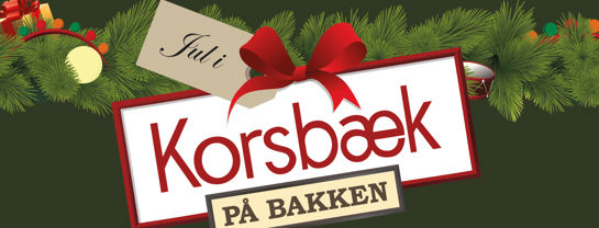 Korsbaek paa Bakken Jul Logo Center